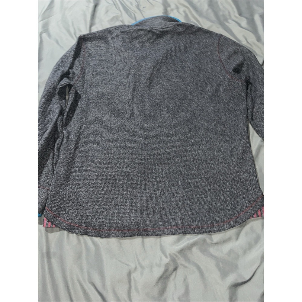 Robert Graham ELI Quarter Zip CLASSIC FIT Men's Size Medium Gray COTTON - Picture 10 of 10